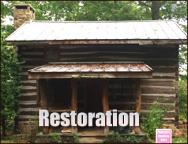 Historic Log Cabin Restoration  Butler County, Kentucky